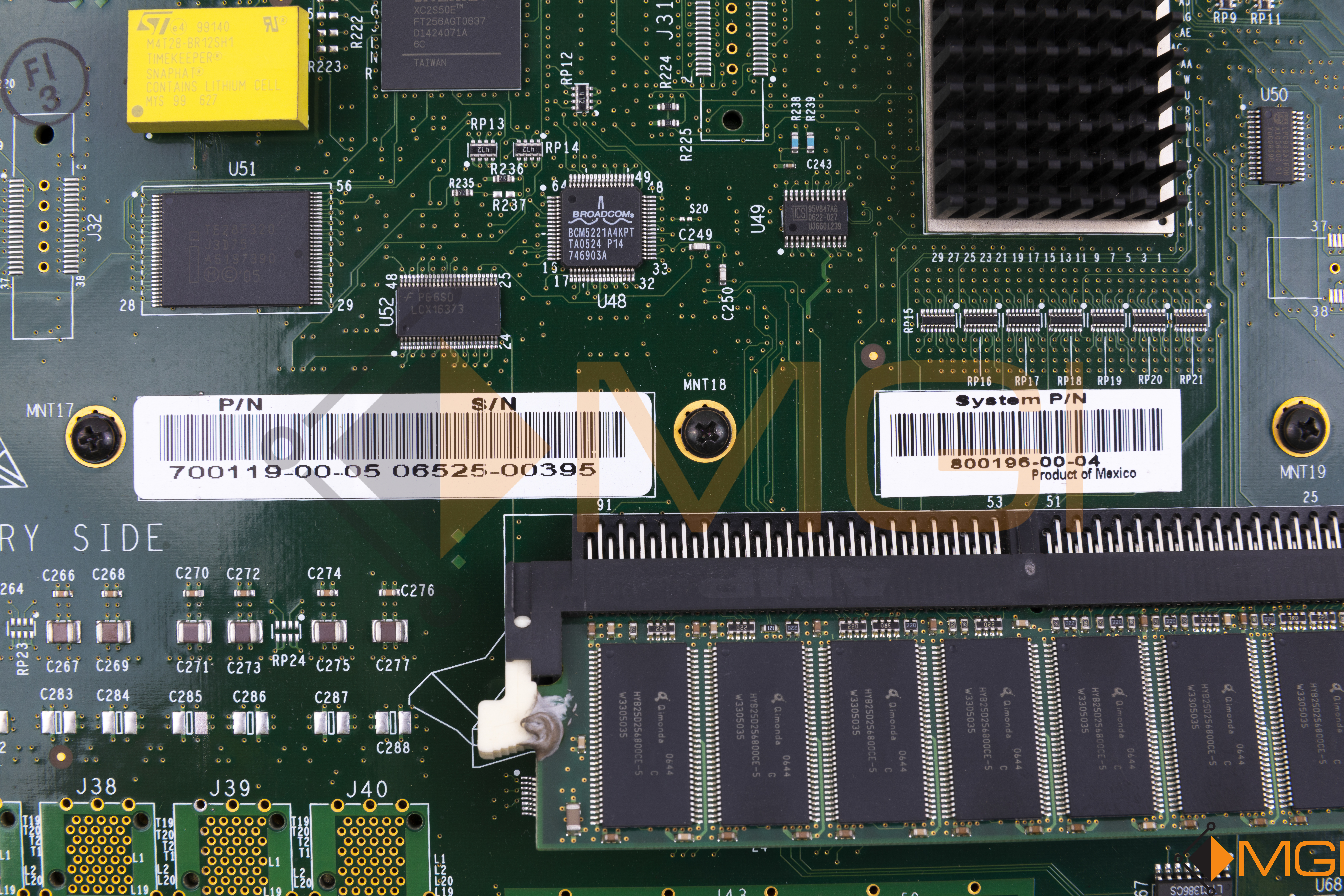 EXTREME NETWORKS MSM-48 41212 BLACK DIAMOND MANAGEMENT MODULE