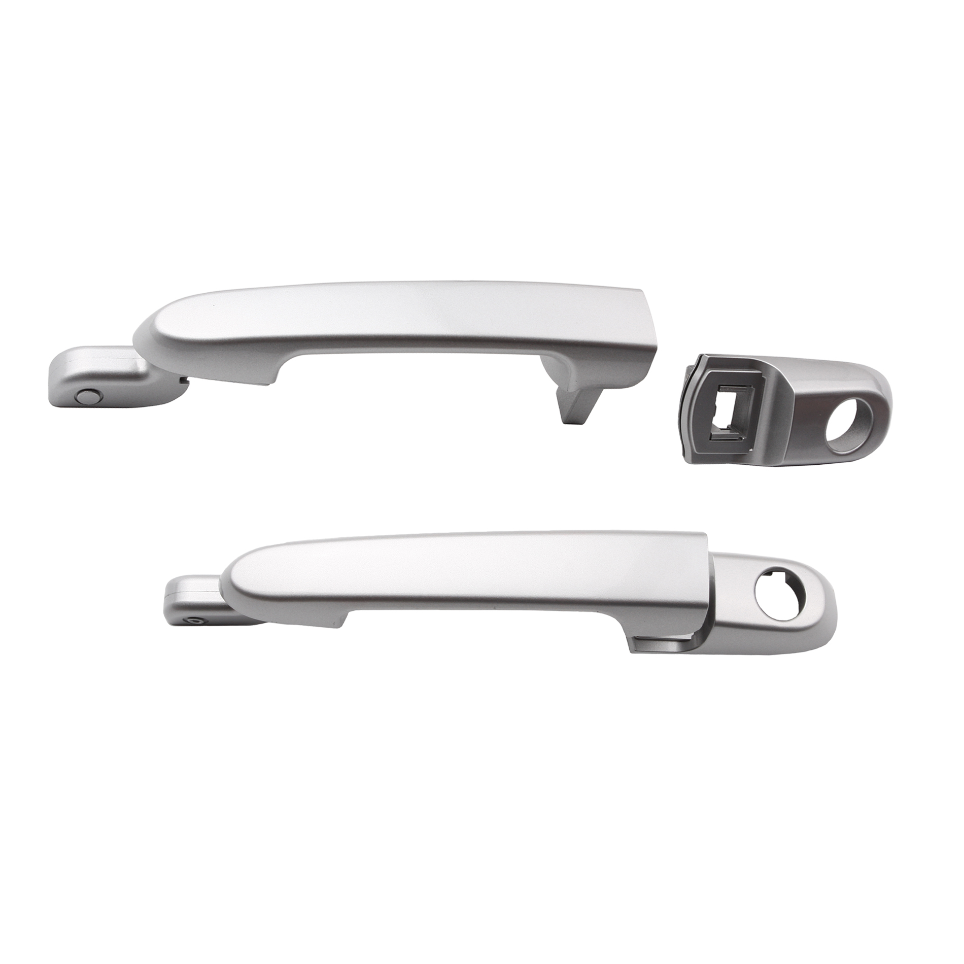 Front Pair Set 2 Outside Door Handle For 02-06 Nissan Altima Red Mica AX3 DS226