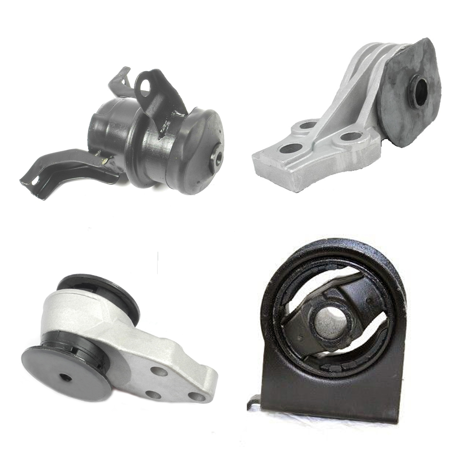 New For 04-09 Mazda 3 Transmission Engine Motor Mount Set 2 4404 4405 M183