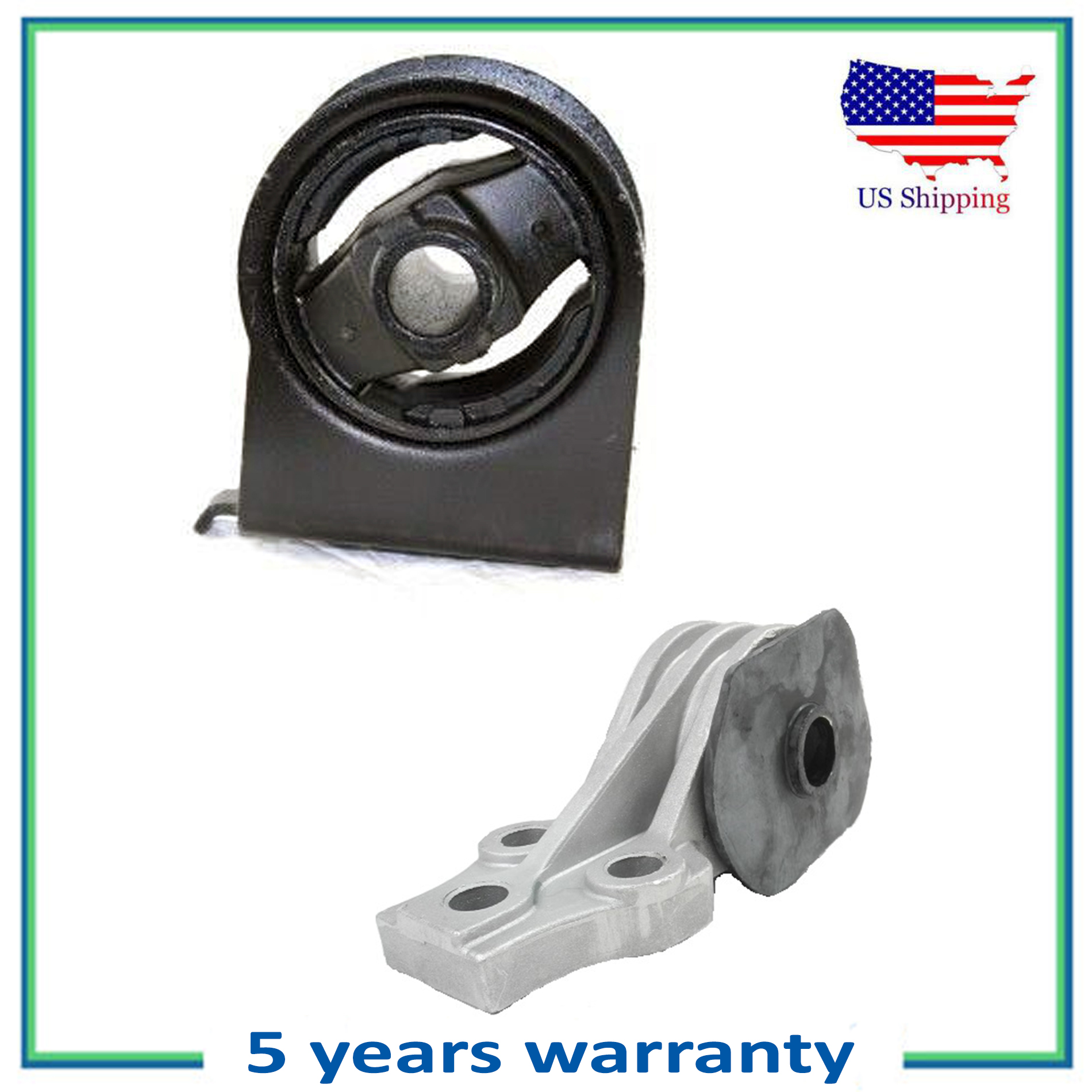 2PCS Front & Rear Engine Motor Mount For 2005-2006 Mazda Tribute