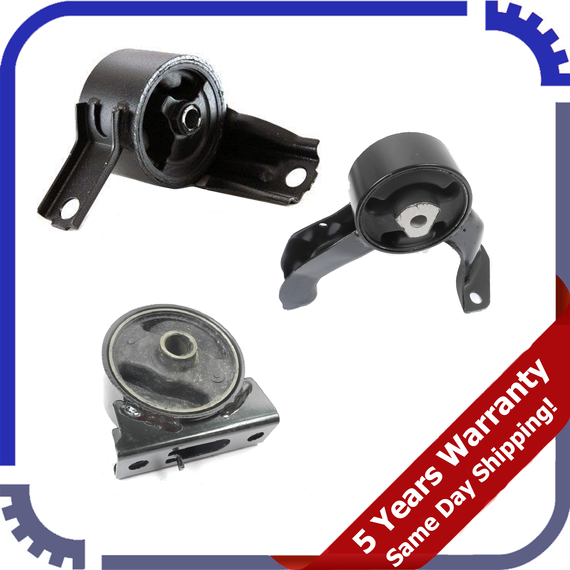Transmission Mounts Kit For Jeep Patriot Front Right Rear 2.0 L