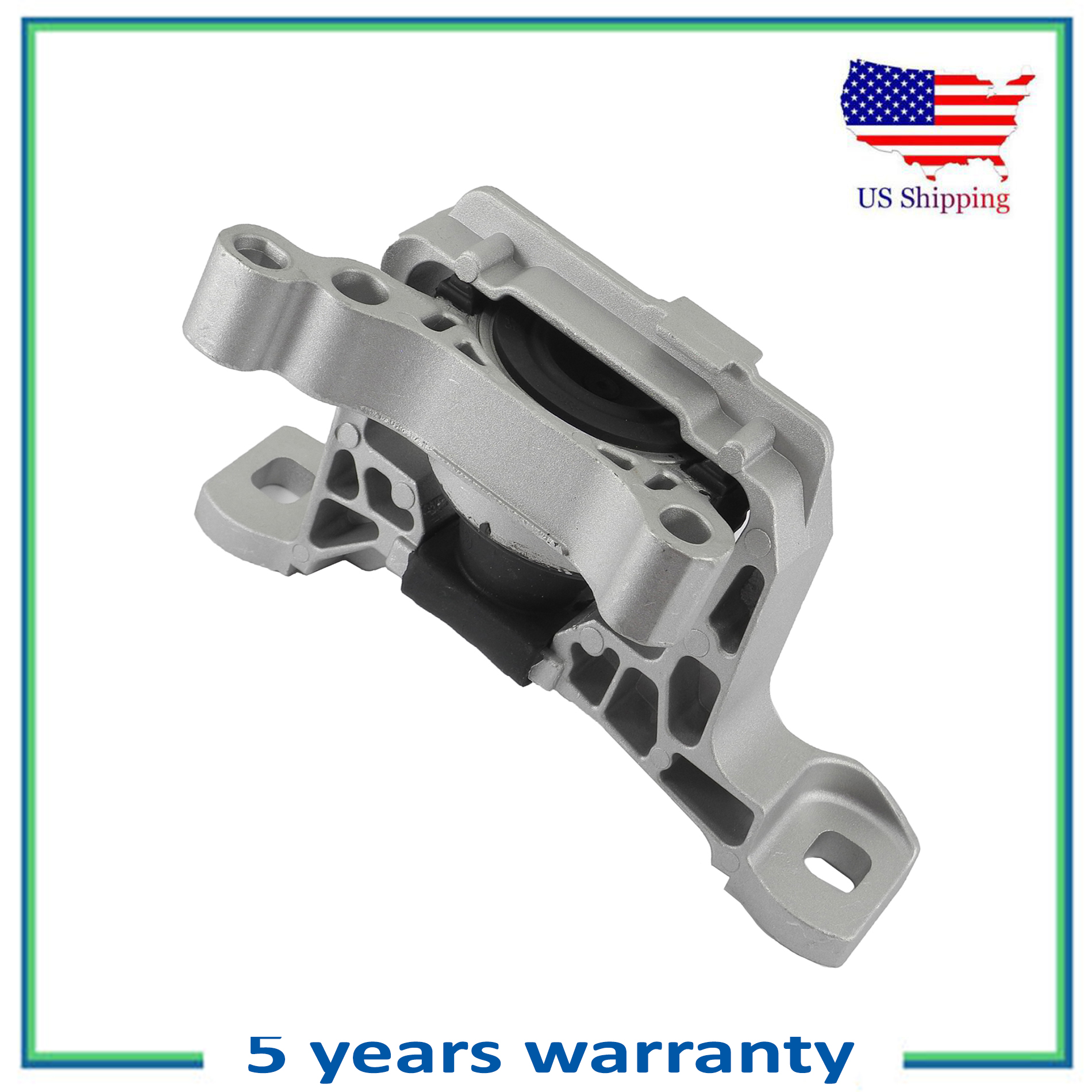1 PCS FRONT RIGHT MOTOR MOUNT For 2013-2016 Ford Escape 1.6L 1 PCS FRONT RIGHT MOTOR MOUNT For 2013-2016 Ford Escape 1.6L
