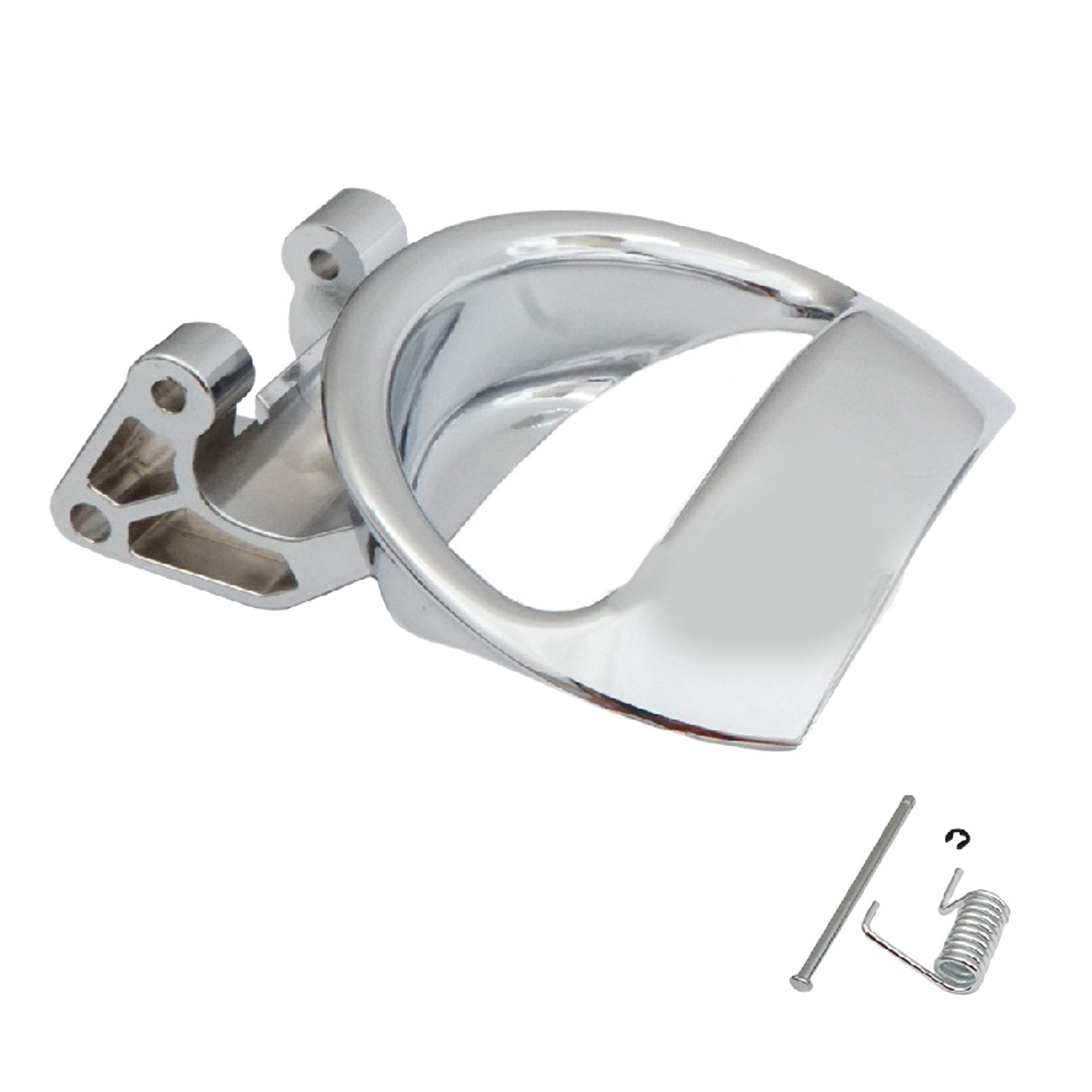 thumbnail image 2 of MotorKing Silver Steel Inside Door Handle For 2006-2011 Chevy HHR – Front Left Or Rear Left RK2003 2 of 4