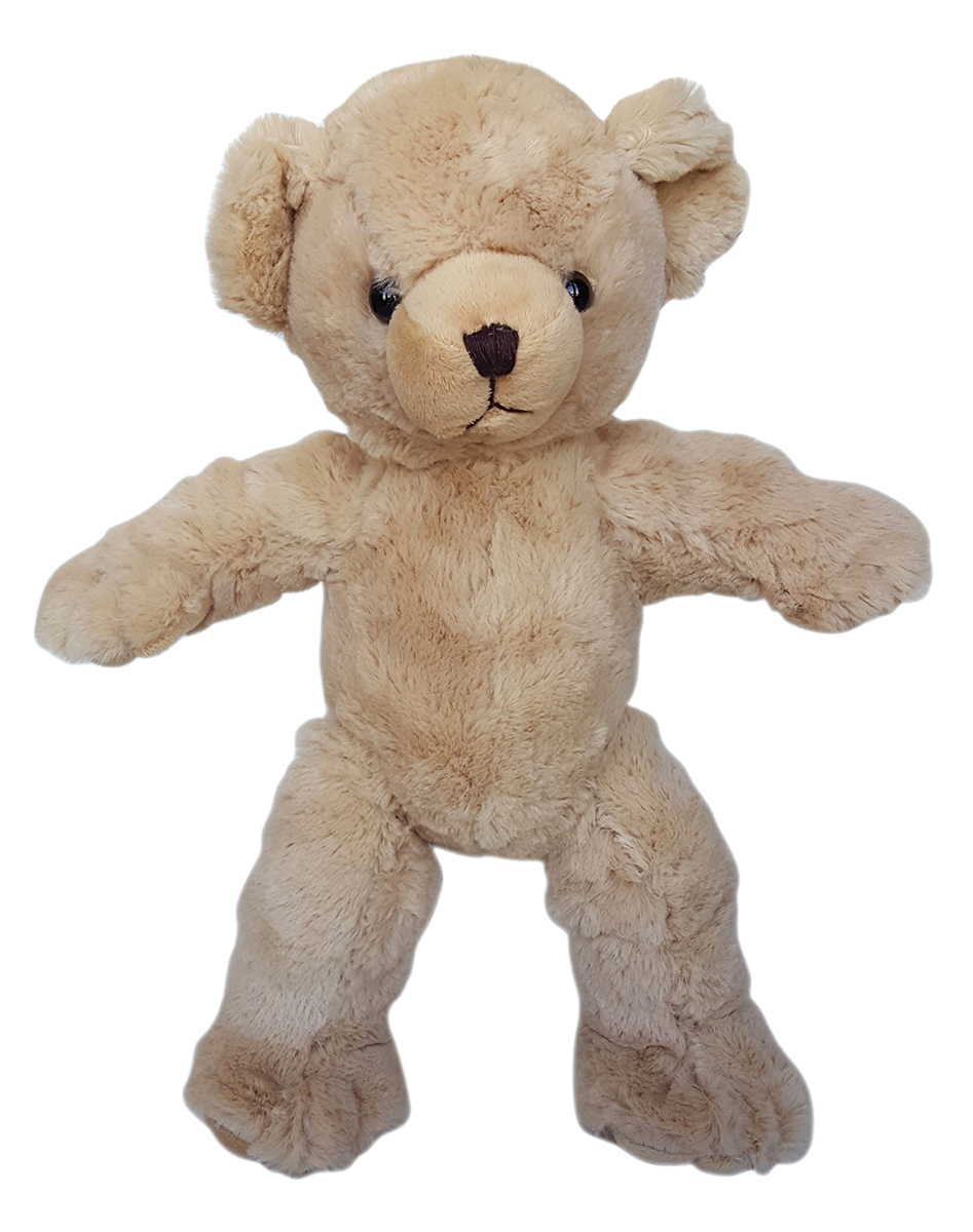 thumbnail image 2 of 16 Inch Stuffed Black Bear - Super Soft Plush Teddy Bear | Recordable Sound Module & Build-a-Bear Compatible 2 of 13