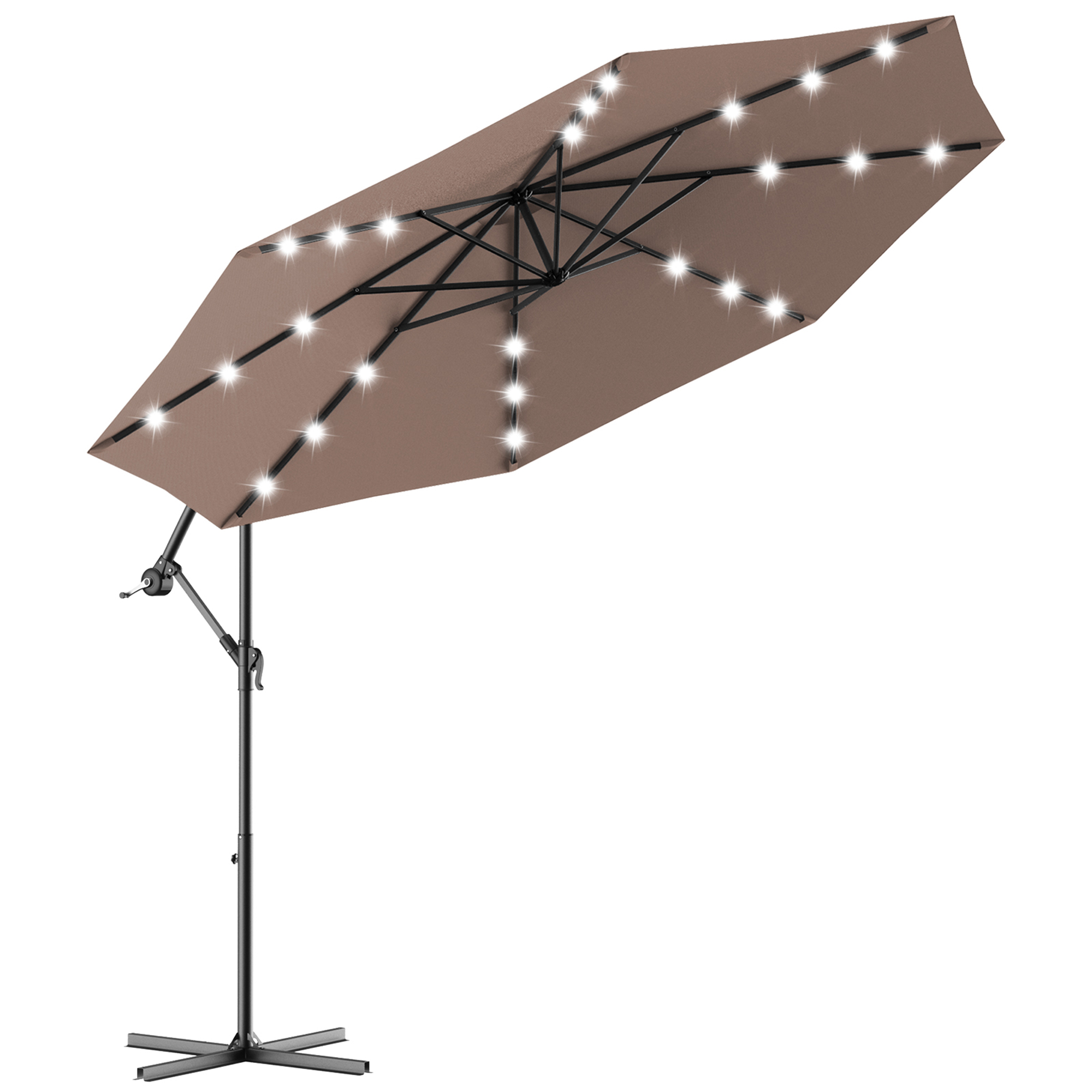 11 foot offset patio umbrella replacement canopy Garden Winds Replacement Canopy to for Menards 11ft Offset Umbrella