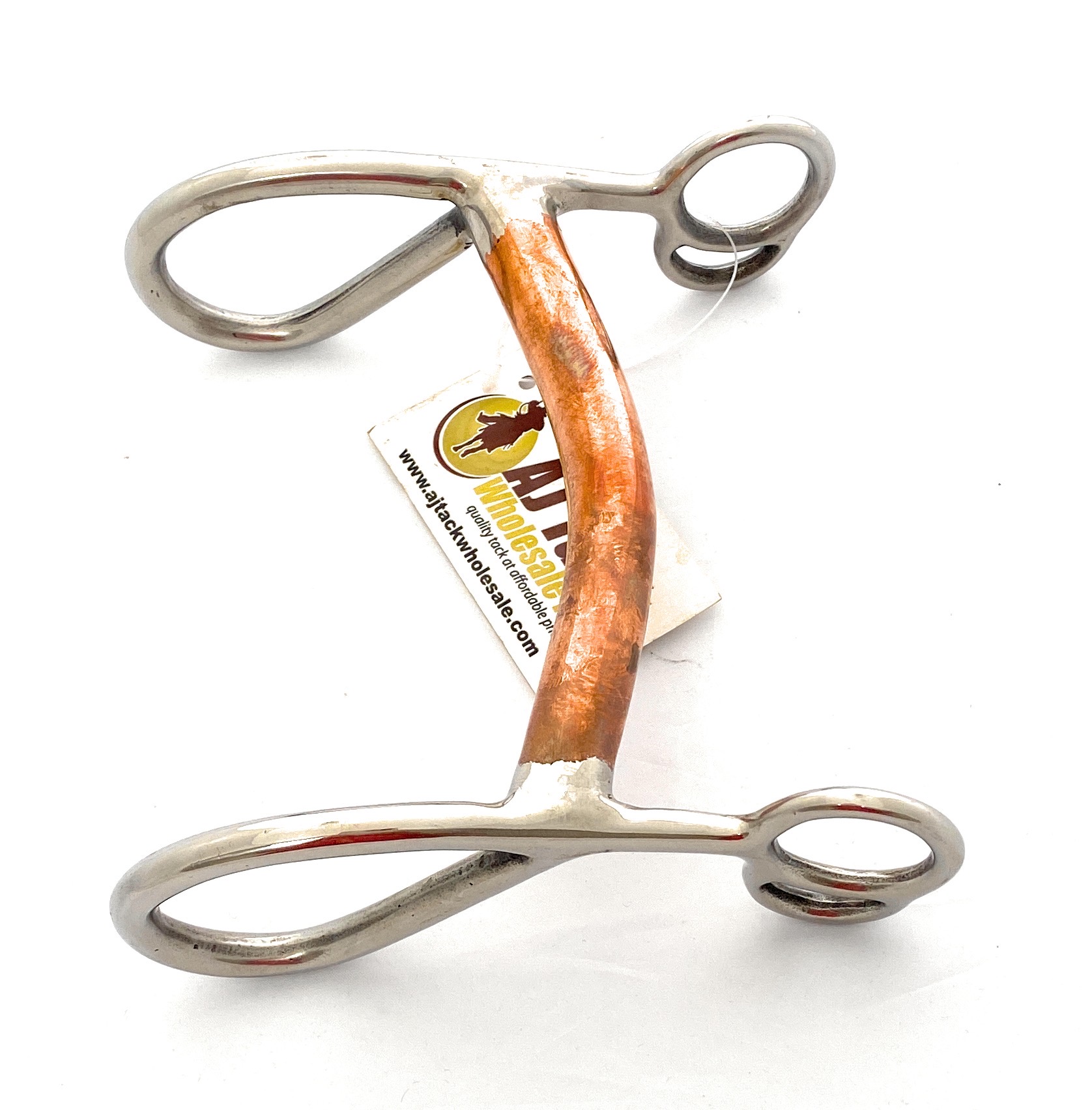 Sweetwater Mullen Horse Bit Copper Mouth Short Shank Sweet Iron Large