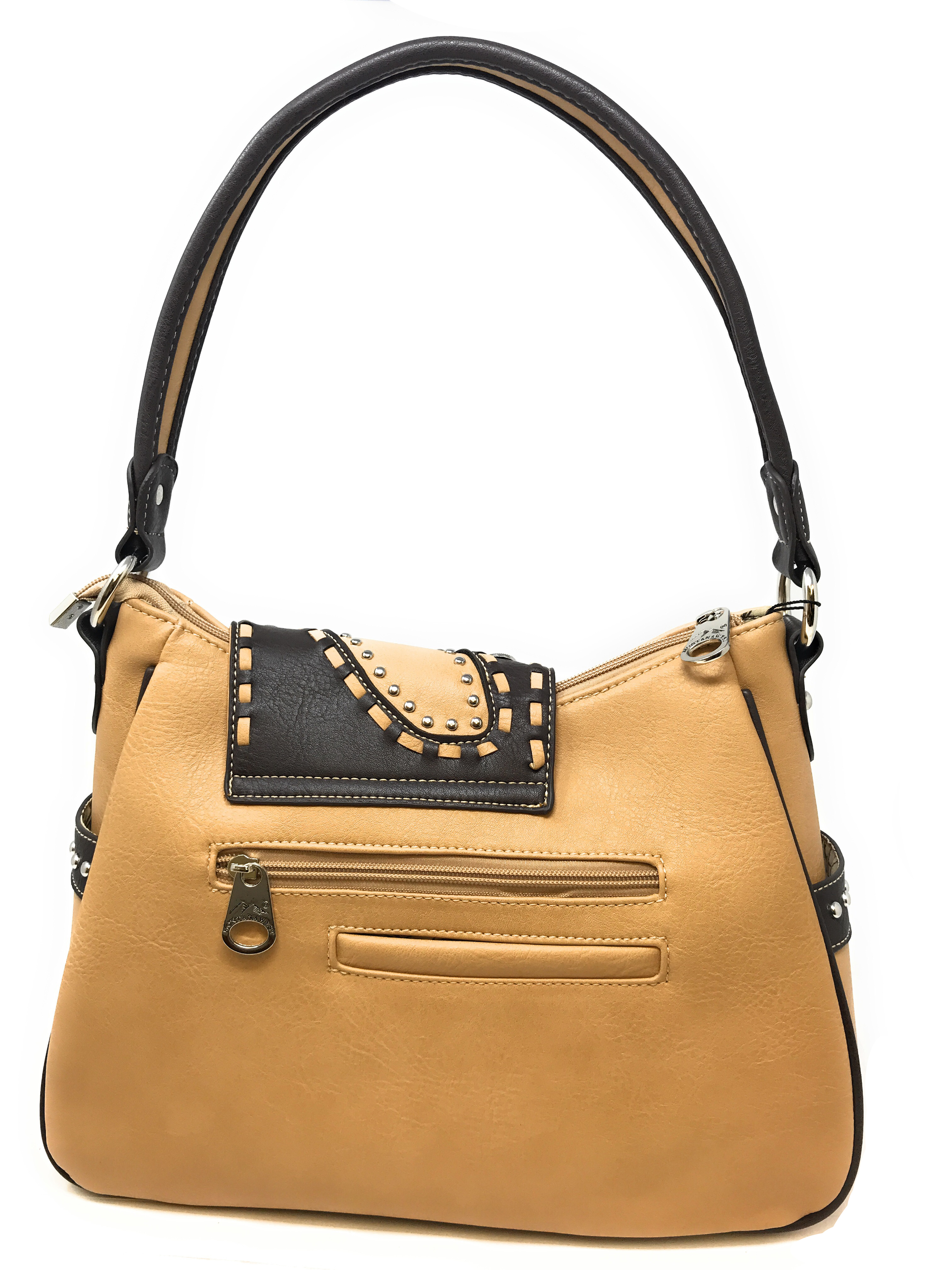 Montana West Ladies Shoulder Bag Purse Turquoise Rhinestones Leather