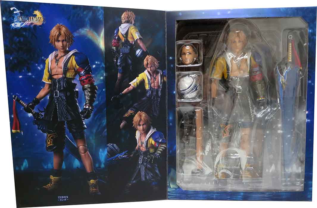 Final Fantasy X 8 Inch Action Figure Play Arts Kai - Tidus | eBay