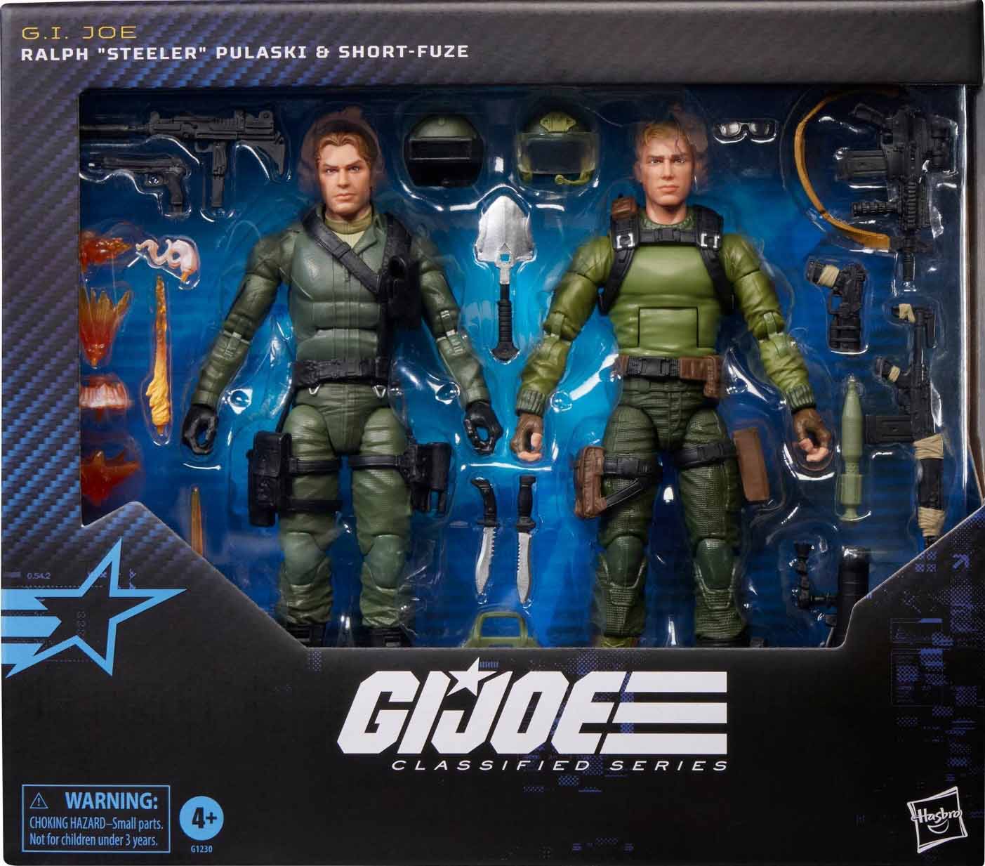 GI Joe Classified Figure 2-Pack Excl Ralph Steeler Pulaski & Short