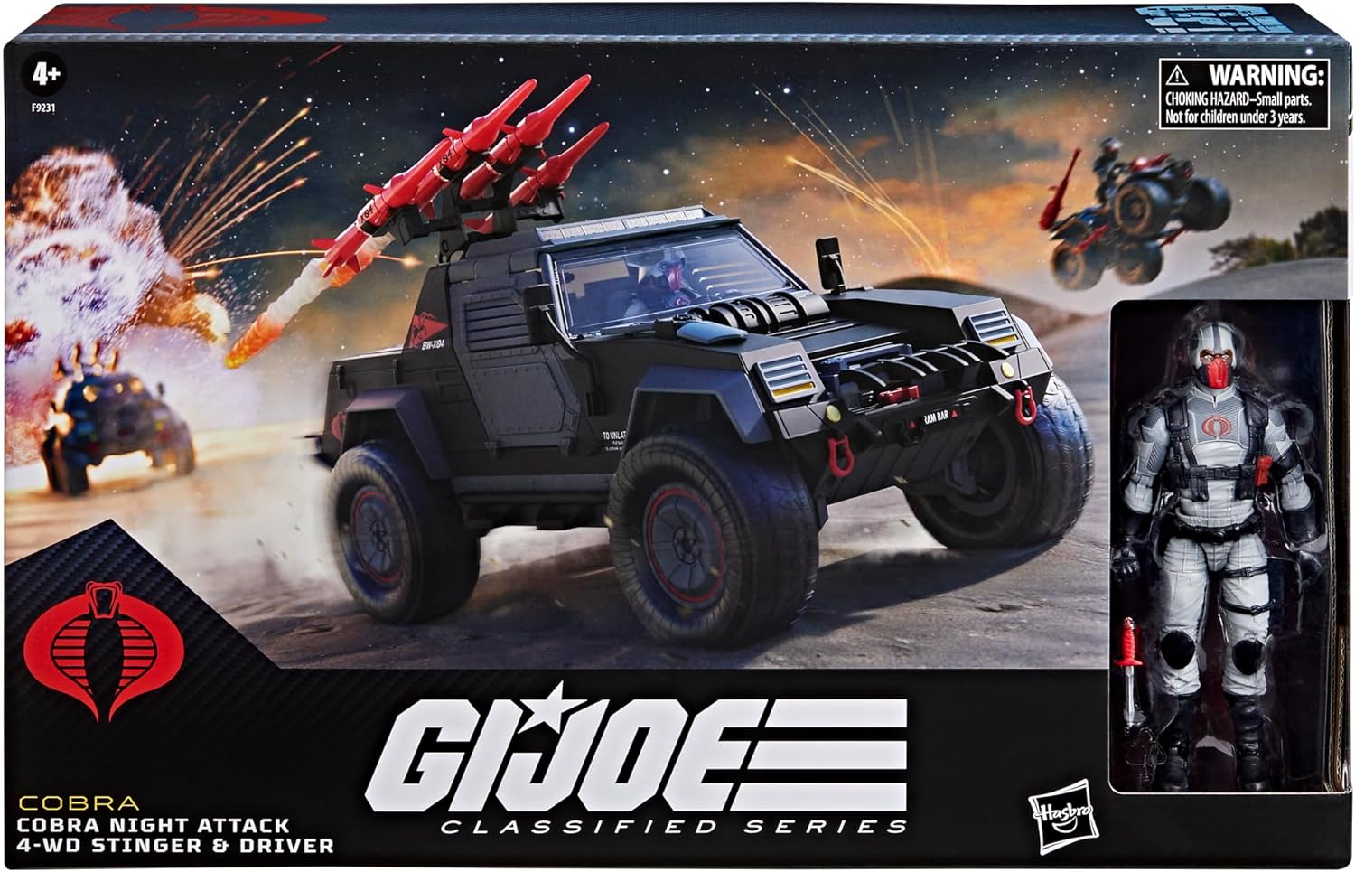 GI ジョー　コブラナイトアタッカー GI ジョー コブラナイトアタッカー Hasbro GI JOE Classified COBRA