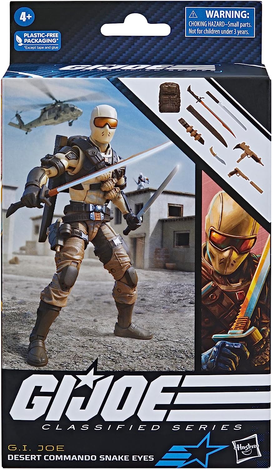 G.I. Joe Classified 6 Inch Figure - Desert Commando Snake