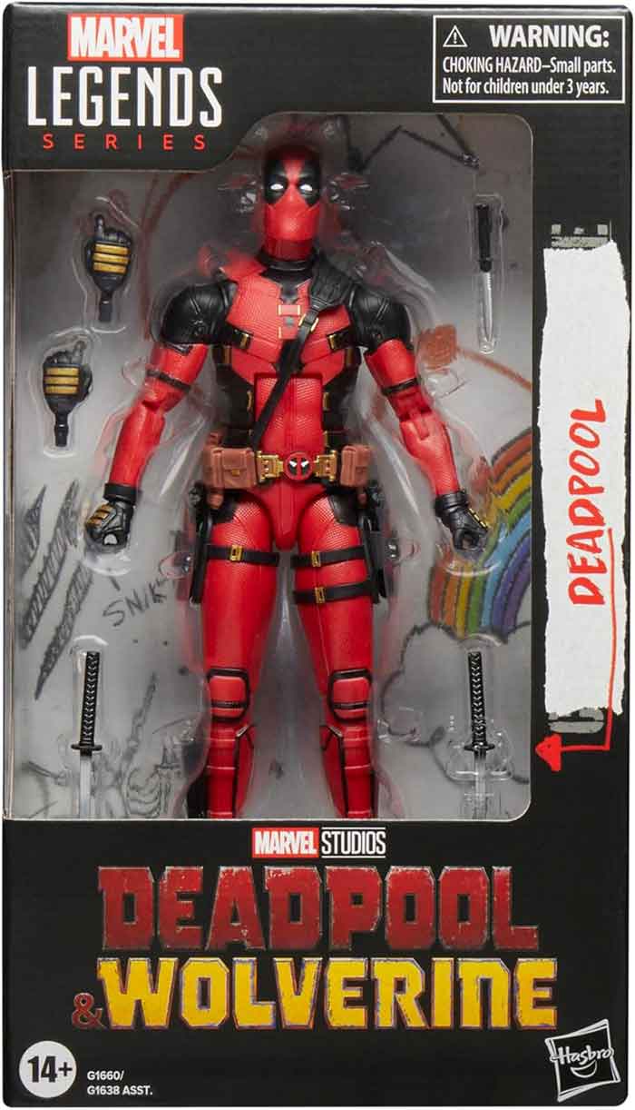 Marvel Legends Deadpool & Wolverine 6 Inch Figure Wave 2