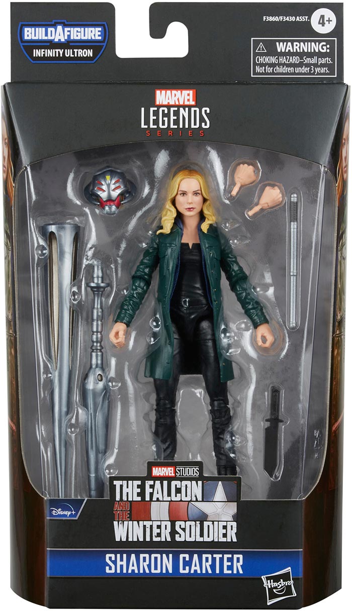 Marvel Legends Disney+ 6 Inch Figure BAF Infinity Ultron Sharon