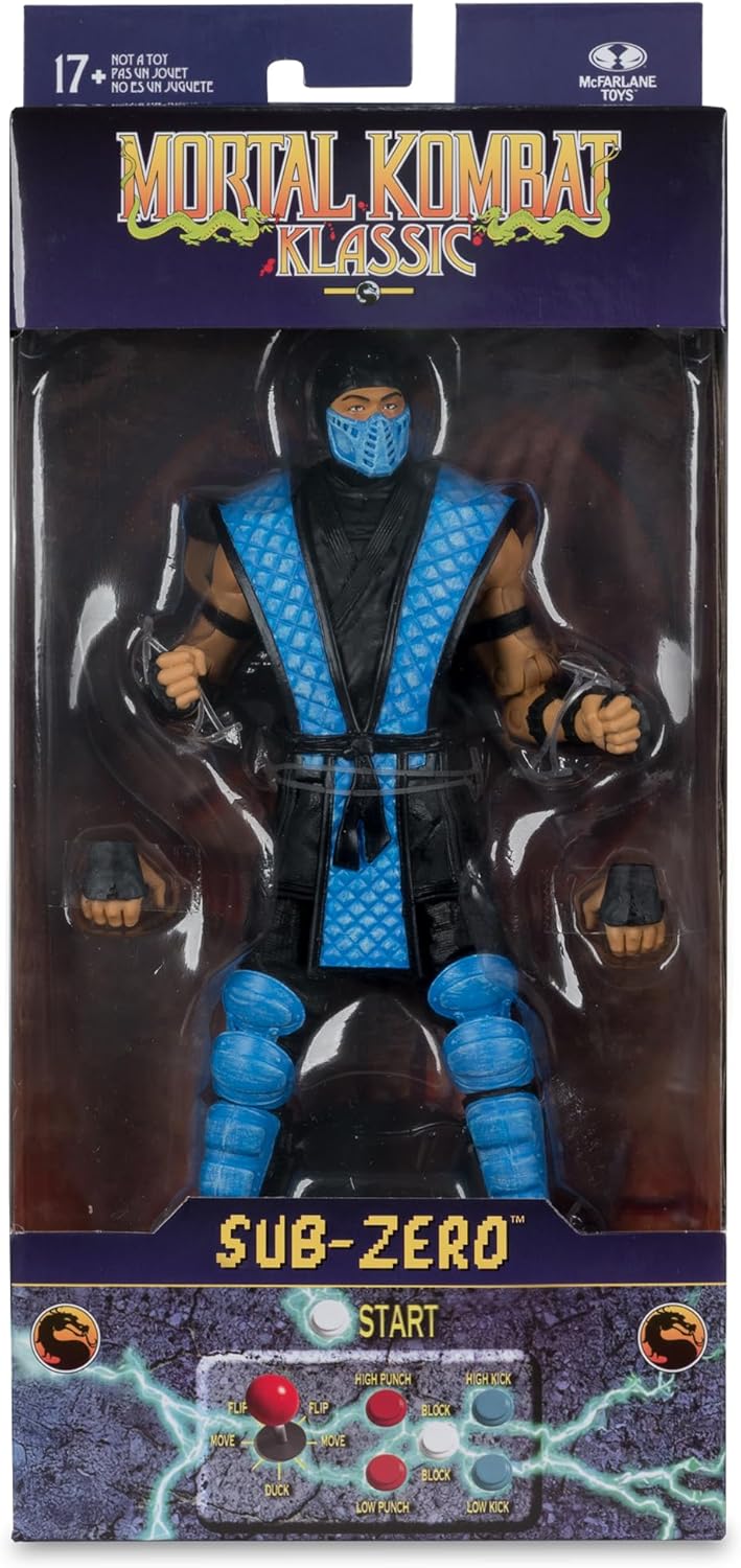 Mortal Kombat Klassic 7 Inch Action Figure Wave 1 - Sub-Zero | eBay Mortal Kombat Klassic 7 Inch Action Figure Wave 1 - Sub-Zero | eBay