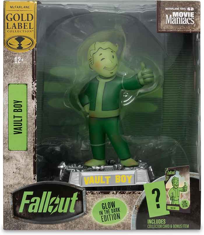 Fallout Vault Boy Glow In The Dark Edition Gold Label 5