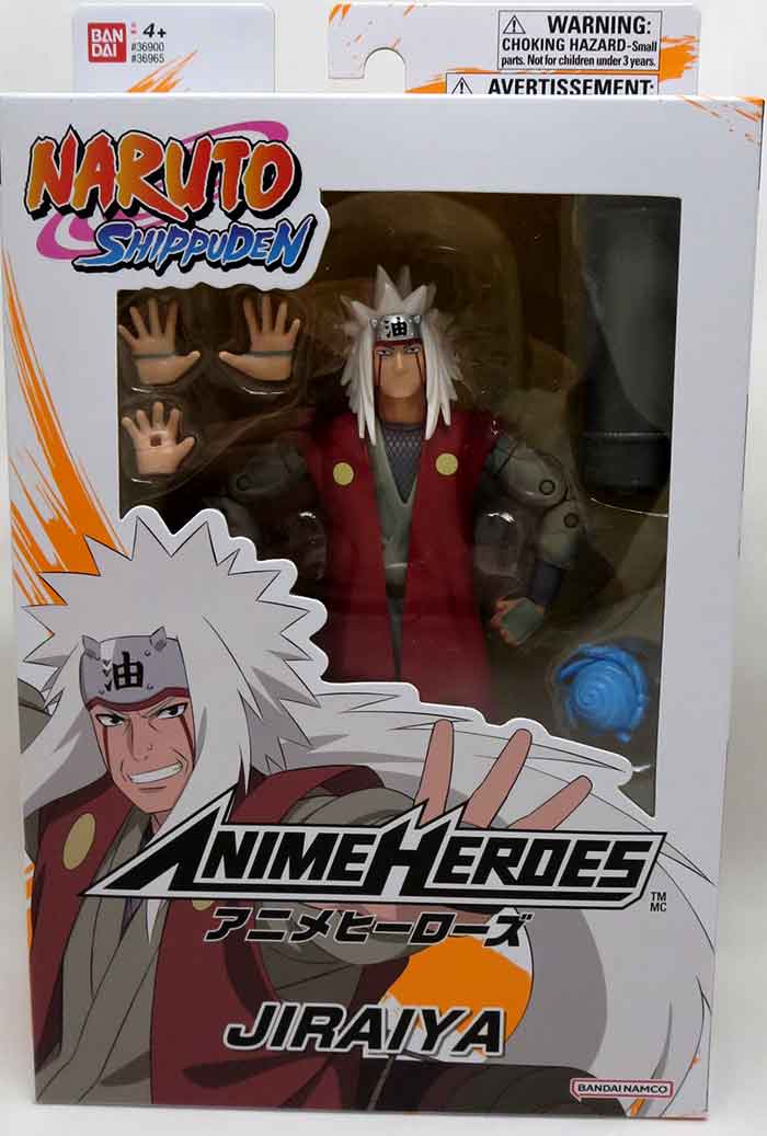 Naruto Shippuden 6 Inch Action Figure Anime Heroes - Jiraiya | eBay