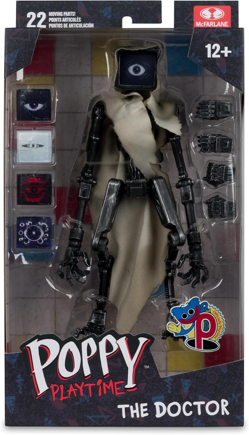 Poppy Playtime 7 Inch Action Figure Bendable - The Doctor | eBay