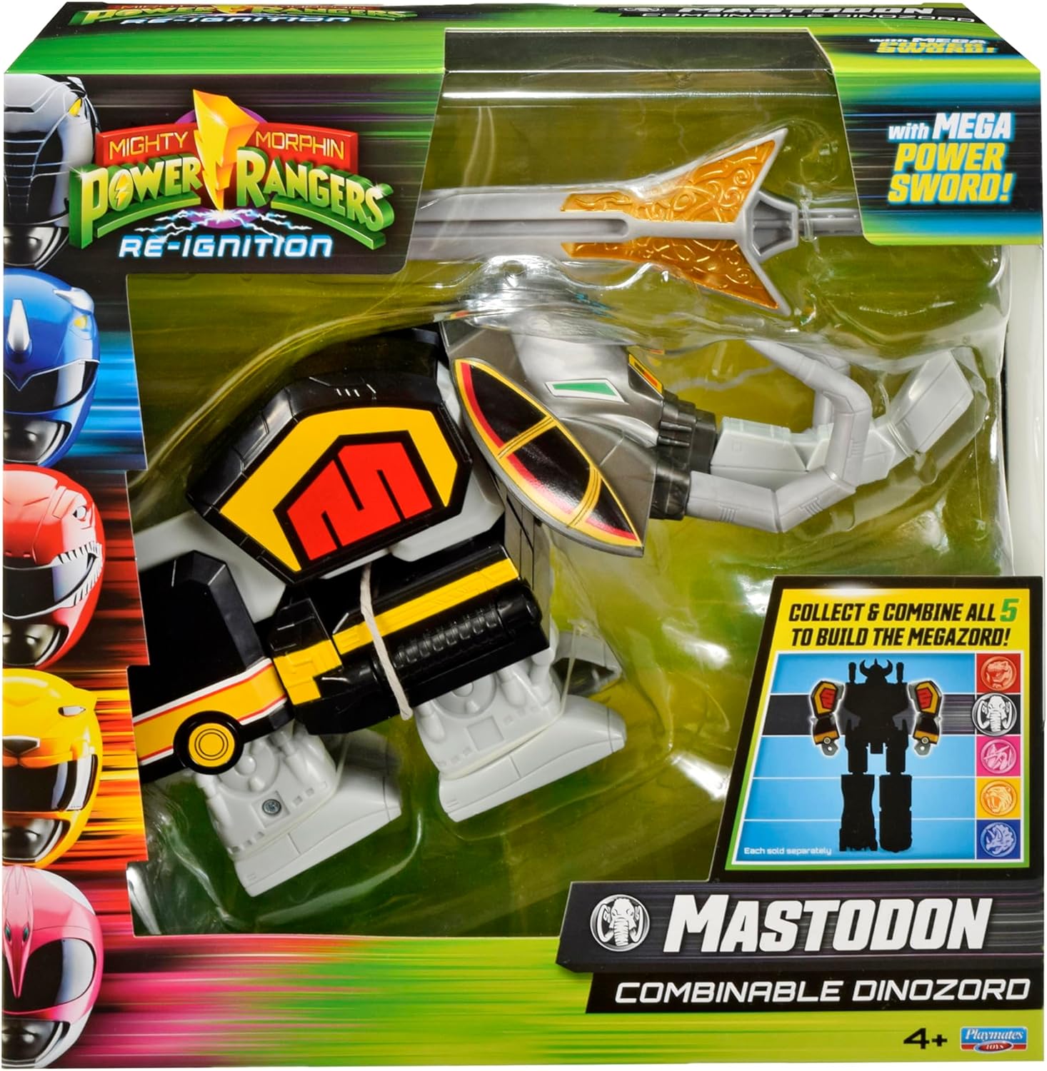 Power Rangers Re-Ignition 6 Inch Action Figure Combinable Megazord