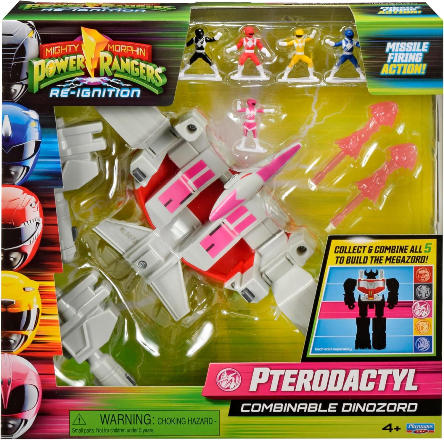 Power Rangers Re-Ignition 6 Inch Figure Combinable Megazord