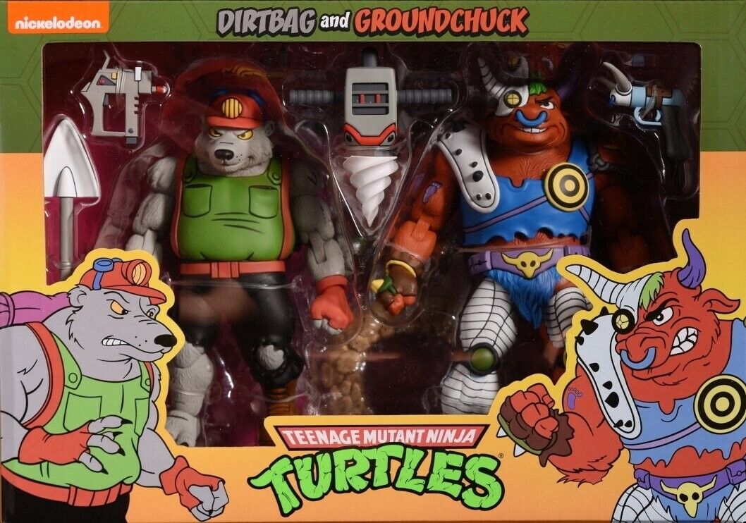 タートルズ　Groundchuck フィギュア JOYTOY TMNT Groundchuck 12.4cm Action Figure