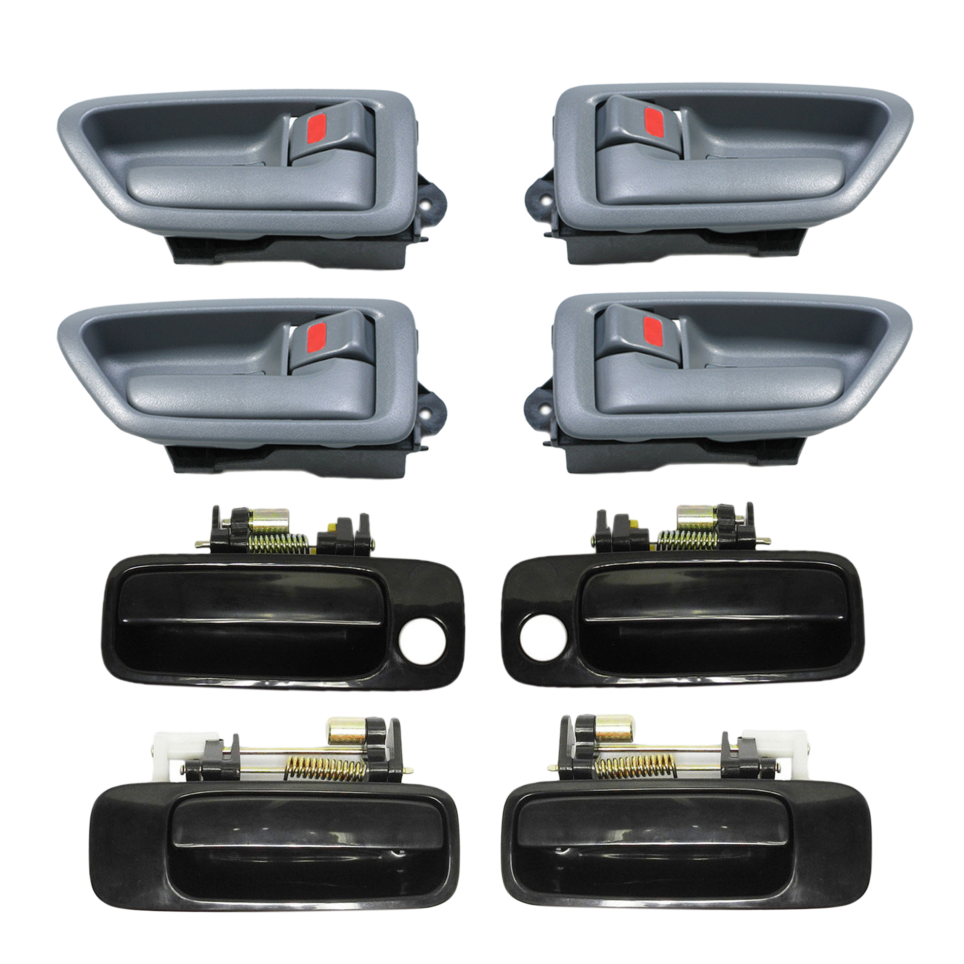 Door Handle 8PCS Set For 19972001 Toyota Camry Outside
