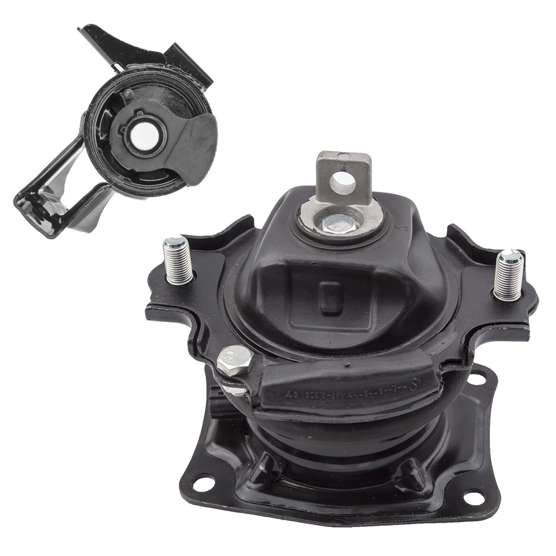 2PCS 65026EL 4555 iVTEC Engine Motor Mount For Honda Odyssey 3.5L 2005