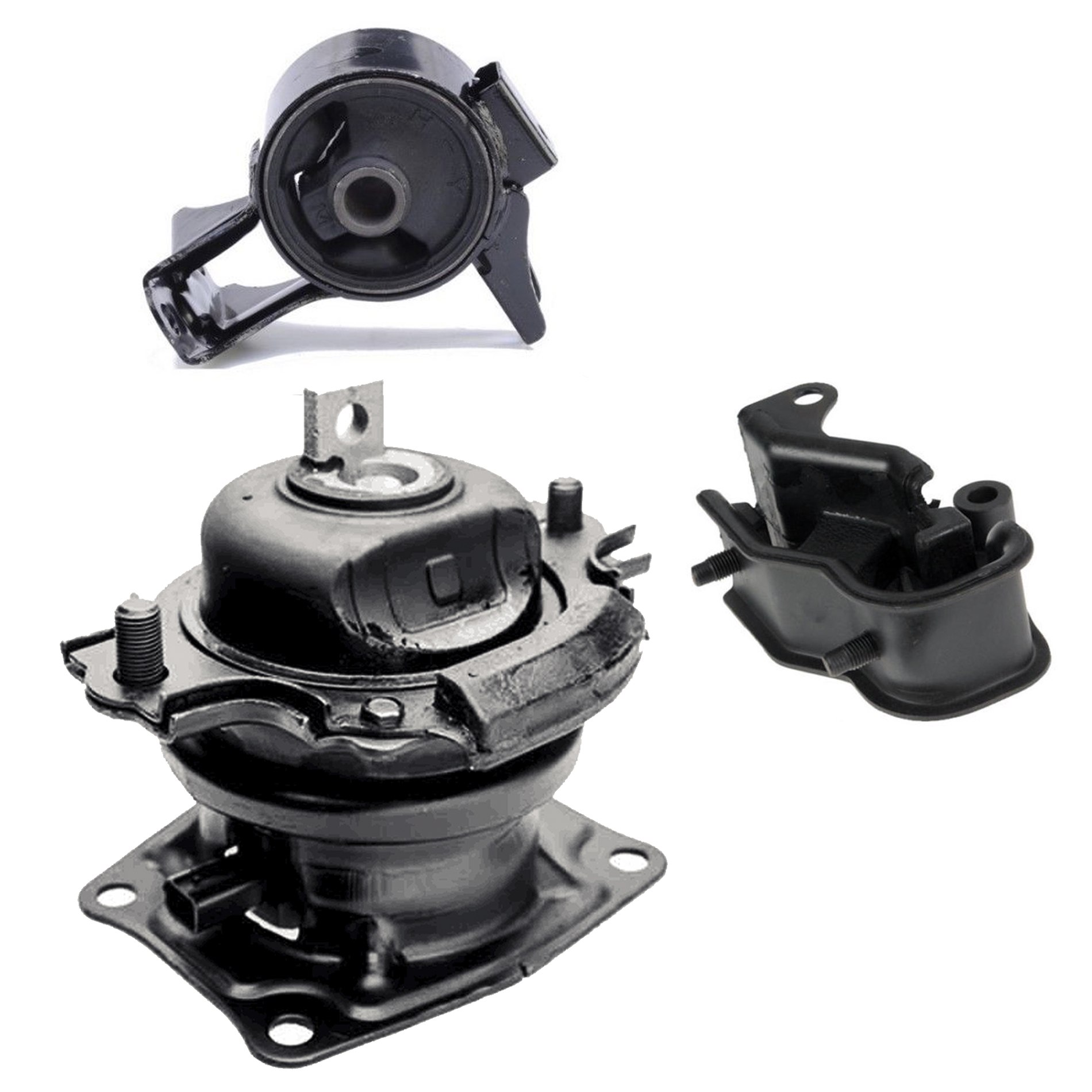 3PCS 65026EL 4587 4558 iVTEC Motor & Trans Mount For Honda Odyssey 3