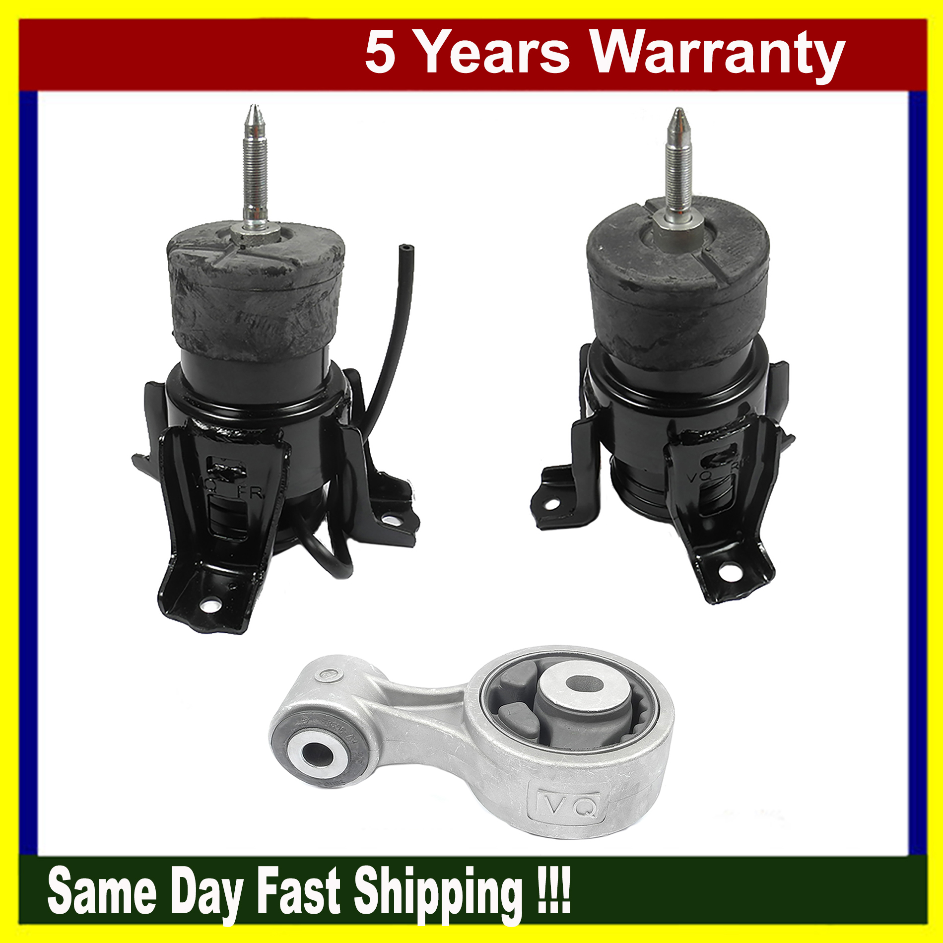 Engine Motor & Torque Strut Mount For Nissan Murano FWD 2WD 2011 2014 3