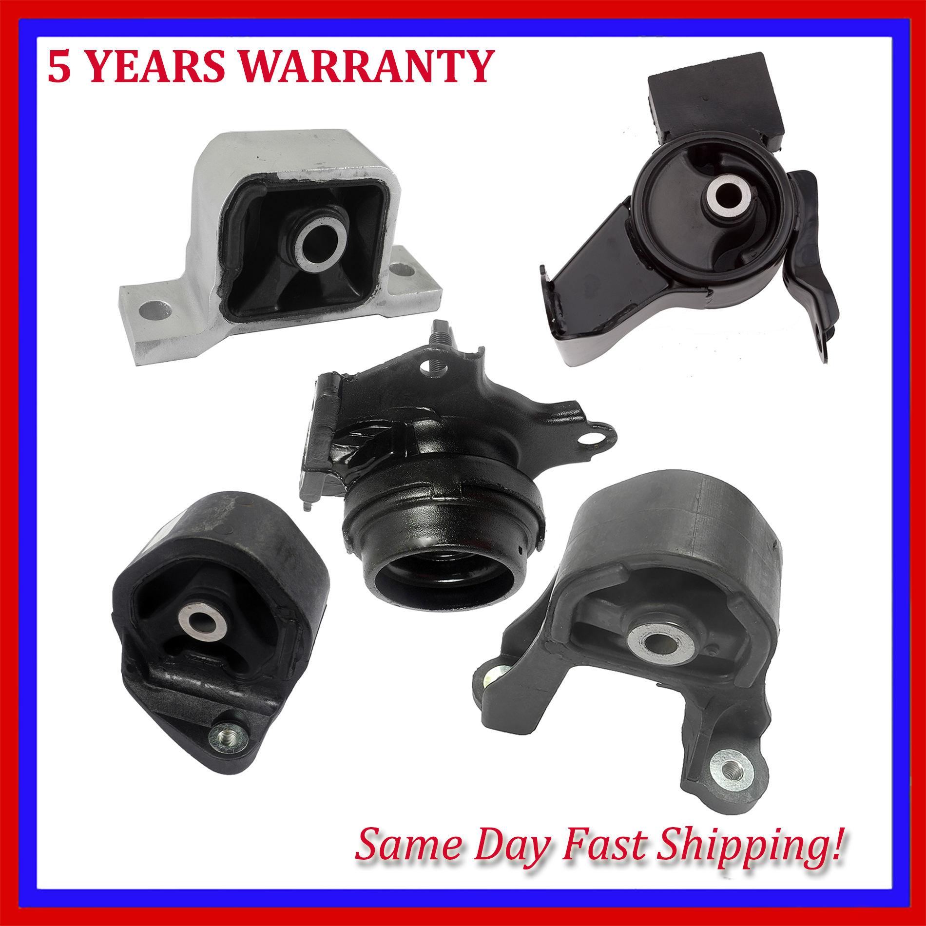 For Honda Element 20032011 2.4L 4WD Engine Motor & Trans Mount Auto