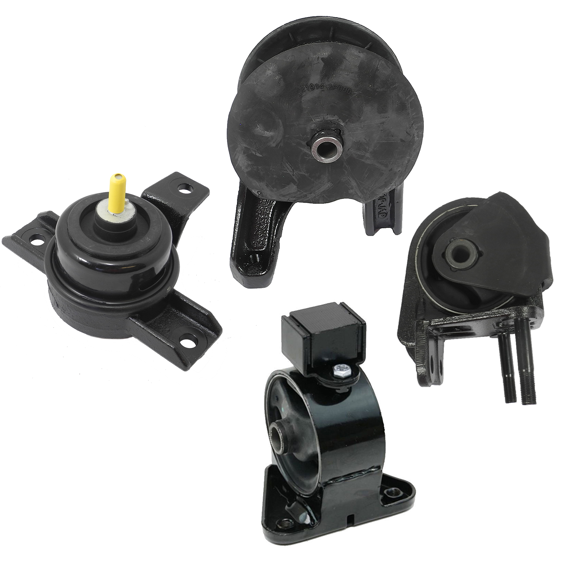 Set 4 Engine Motor & Trans Mount For Hyundai Santa Fe Kia Sorento 2.4L