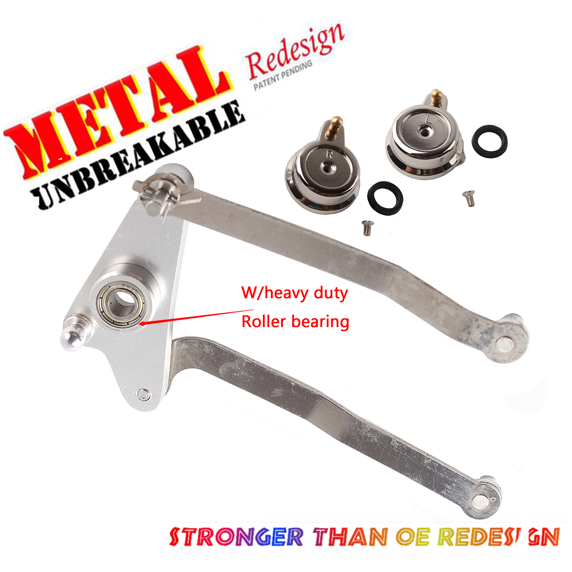 METAL AIR INTAKE Manifold Repair Kit w/Bearing & Arms For Mercedes R350