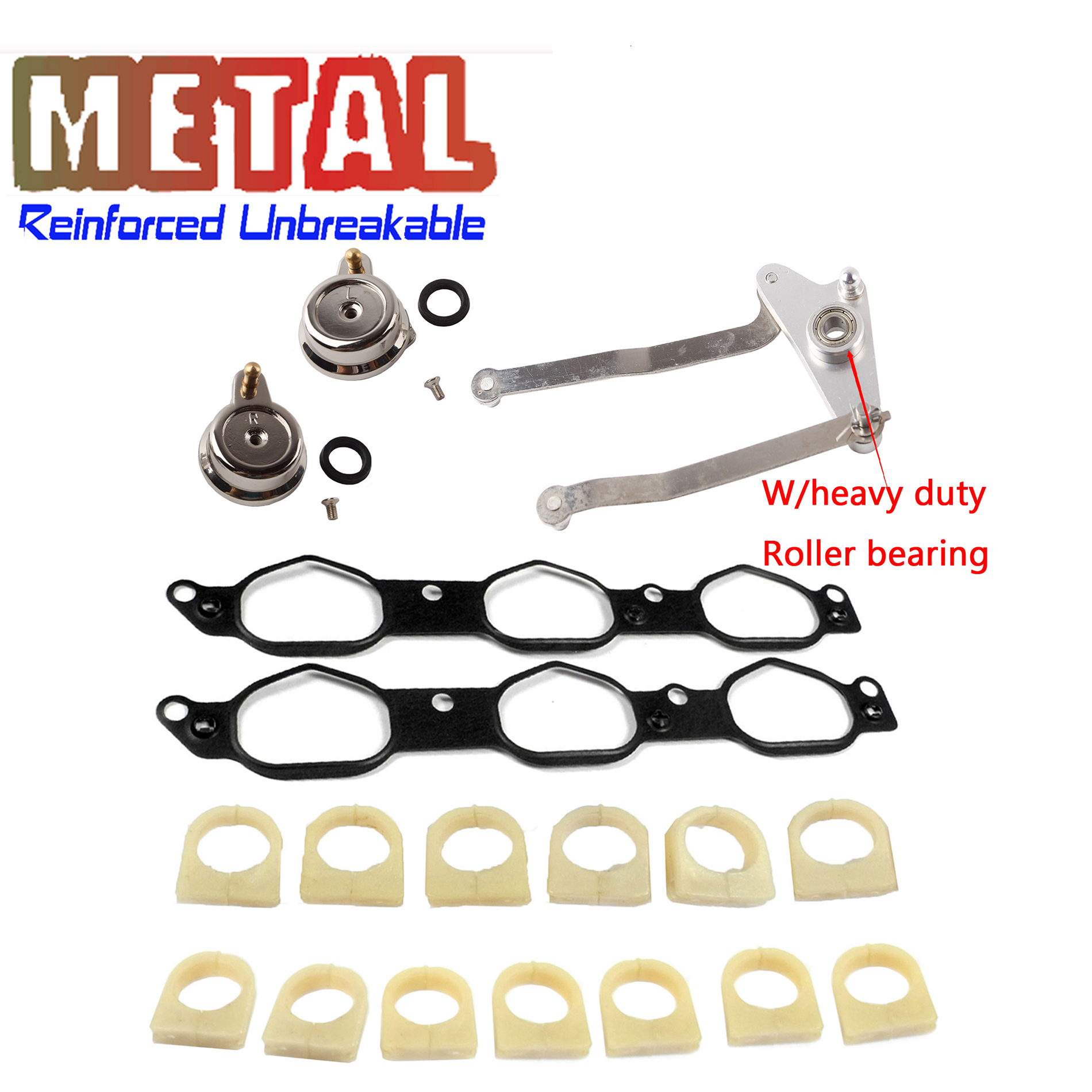 For Mercedes GL450 Metal RK5861 Air Intake Manifold w/Bearing & Arms Repair Kit eBay