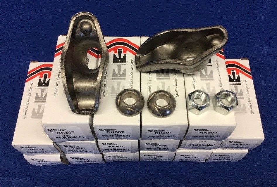 Long Slot Rocker Arm SBC Chevy 283, 327, 350, 383, 400 Grooved Ball 1.5