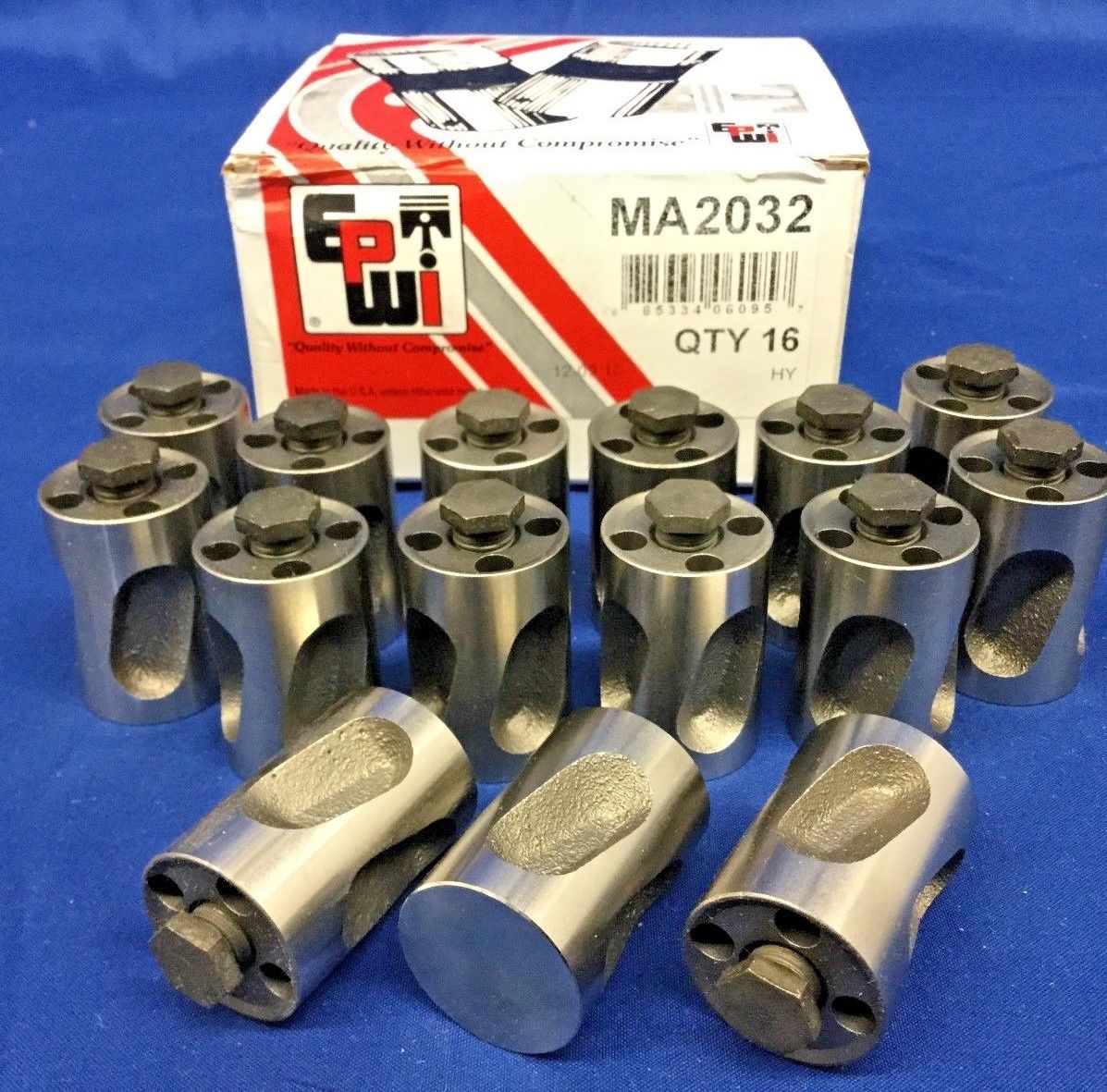 Hylift Johnson A2032 Flathead Adjustable Valve Lifter Ford 239 V8 8BA