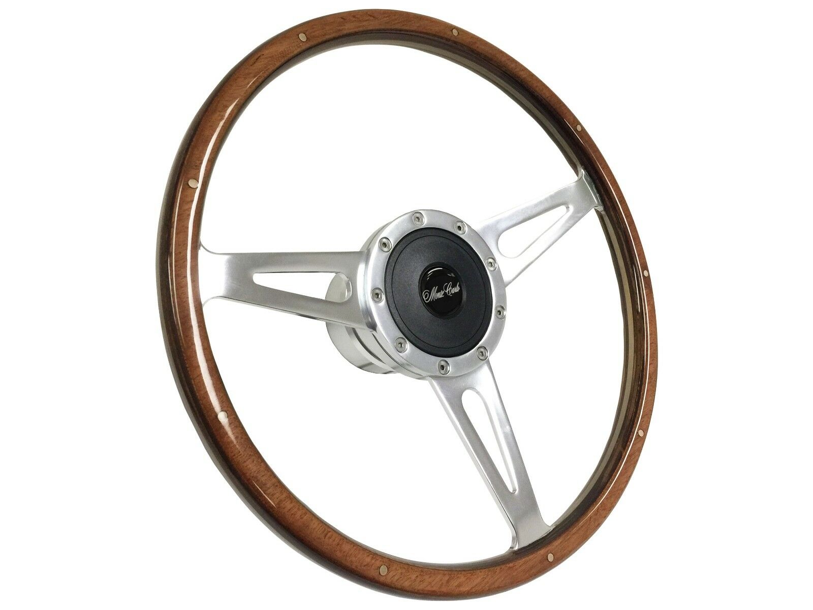 1970-88 Chevy Monte Carlo S9 Classic Wood Steering Wheel Kit | eBay