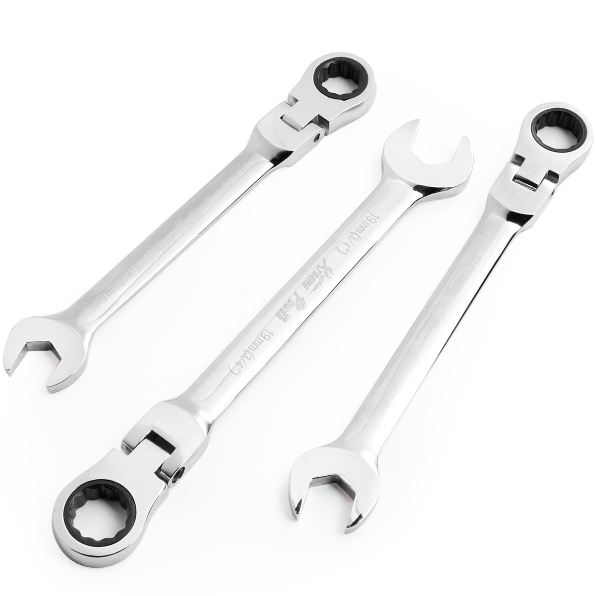 Купить Ключ храповика XtremepowerUS 12PC Flex-Head Ratchet Set 12 ...