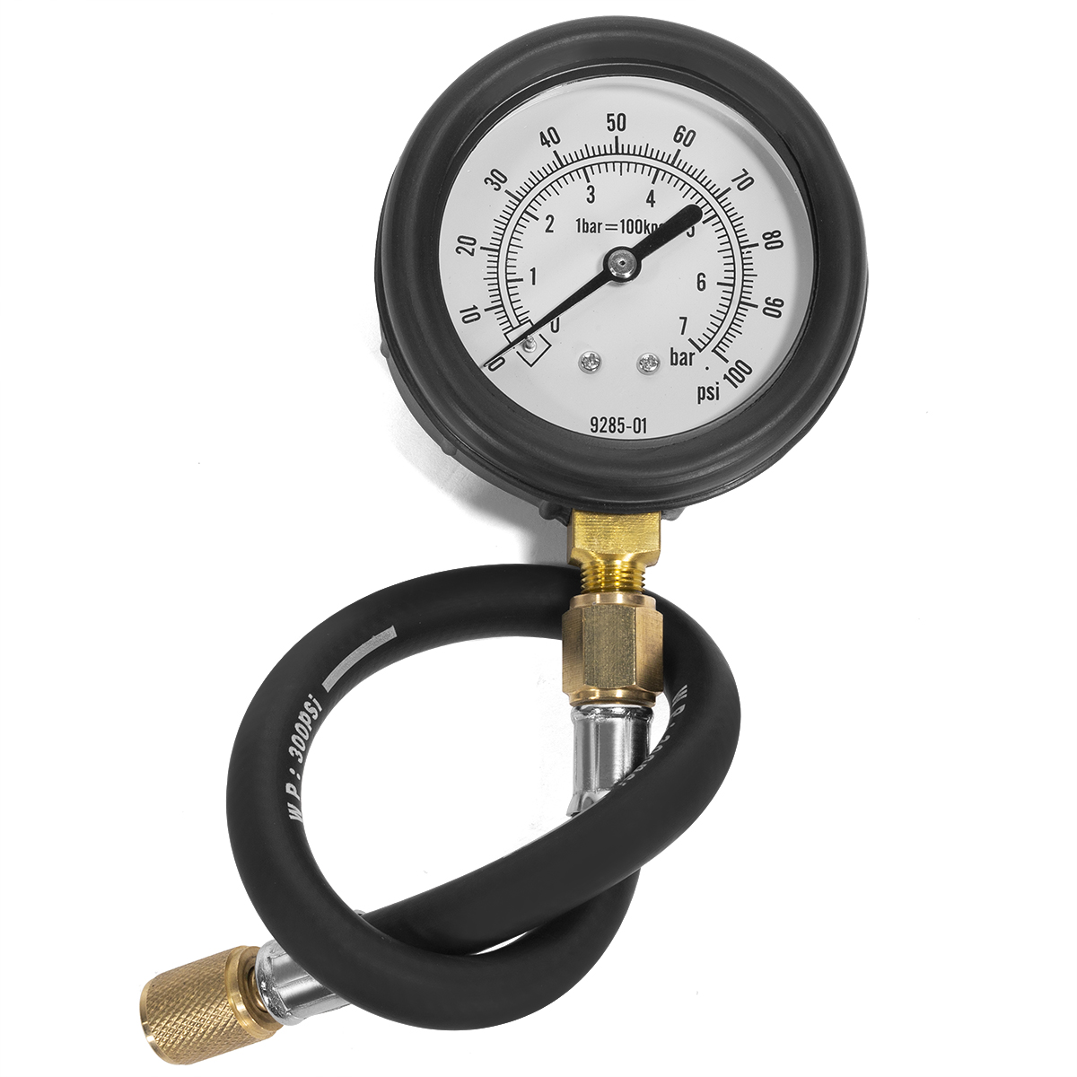 Fuel Injection Pump Pressure Gauge Tester Tuner GasTest Tools Case