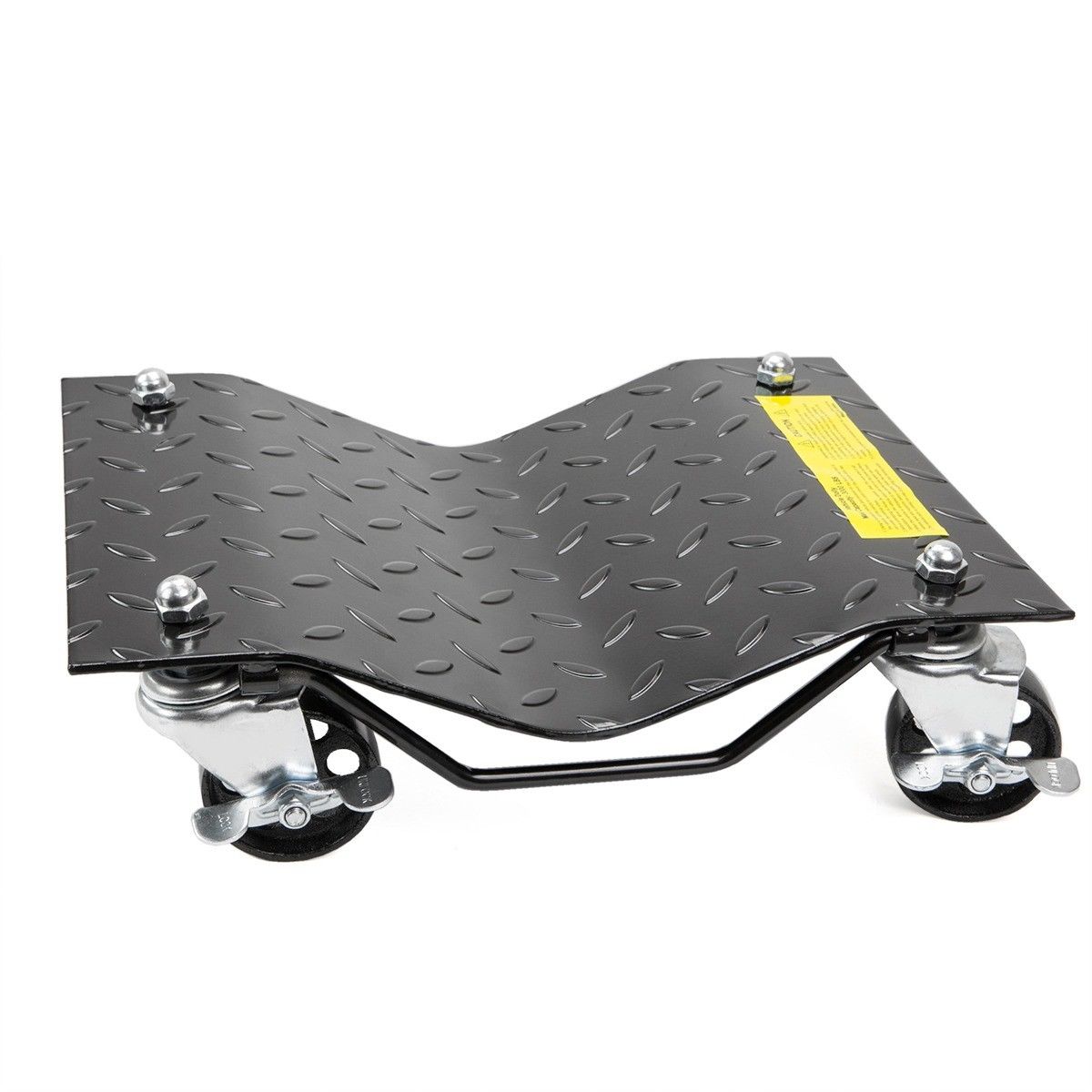 1pair Set Auto Dolly Car Dolly Wheel Tire 12" x 16" Skate 3000lb