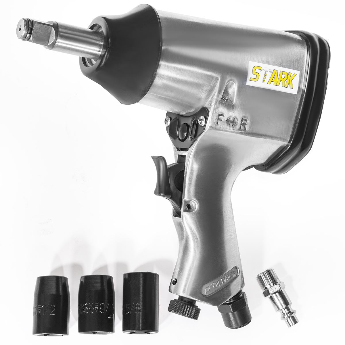 Air Impact Glow Plug Heater Plug Removal Tool Set | 8mm To 12mm Sockets