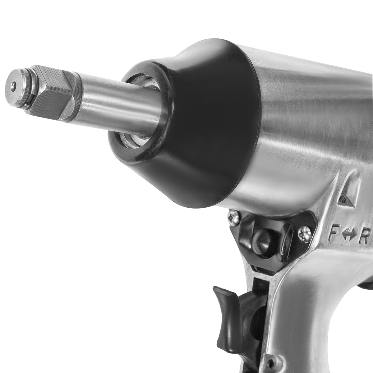 1/2" Drive Air Impact Gun Extended Anvil with (3) Socket Set Wrench