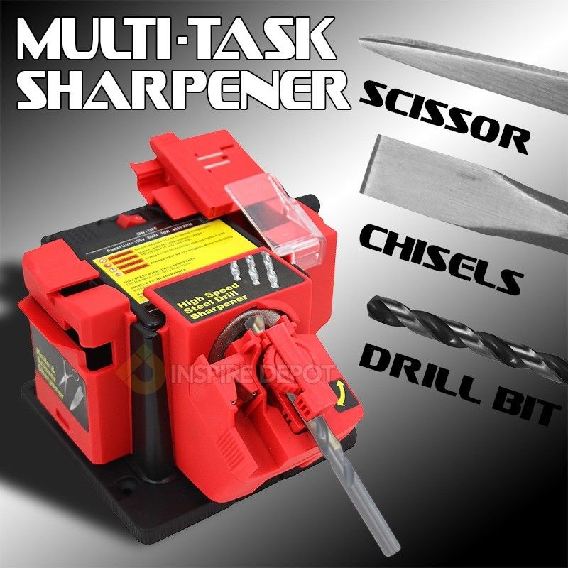 Multi Purpose Power Sharpener Drill Bit Knife Scissor Plane Chisel