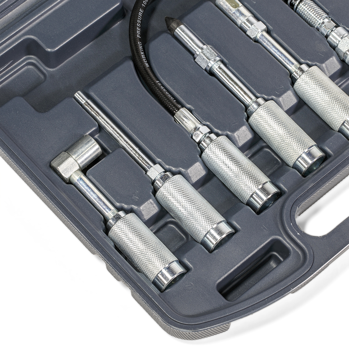 7pc lube lubing hose tip assortment tool set kit zerk adapter fitting