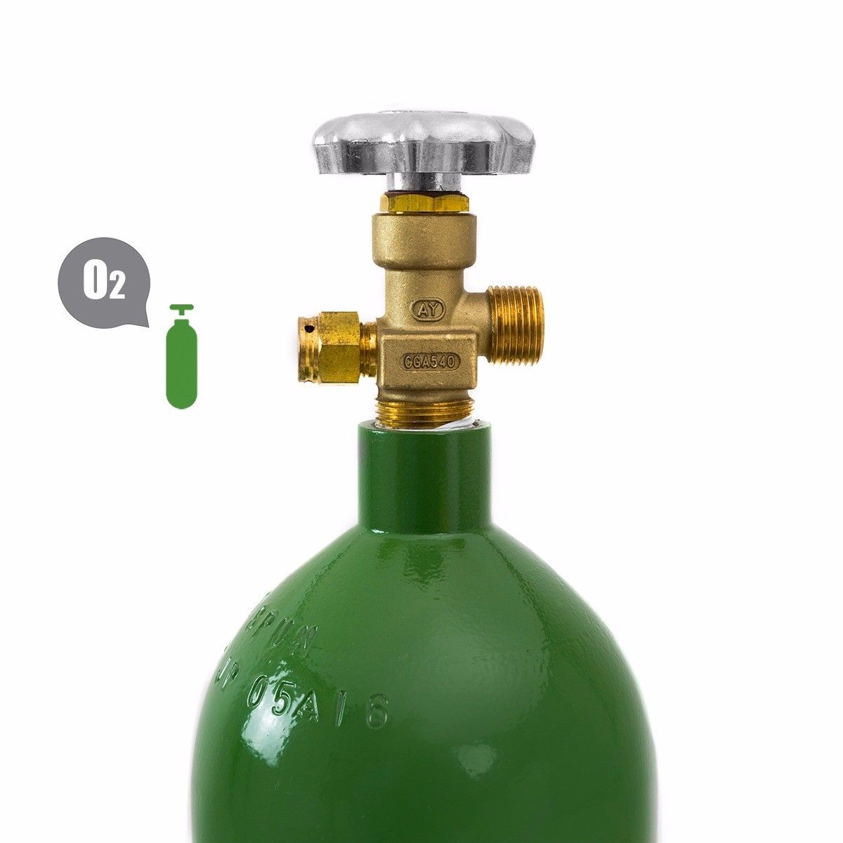 DOT portable 20 Cubic Foot oxygen Cylinder Tank Empty torch oxy cut