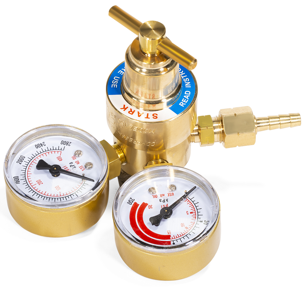 Rear Mount Acetylene Gas Welding Welder Regulator Pressure Gauge Victor