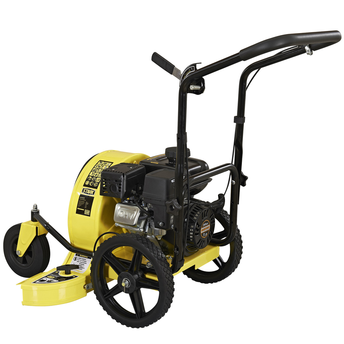 7HP Walk-Behind Leaf Blower Gas Powered Lawn Sweeper 1200 CFM 150 MPH RATO 209cc | eBay