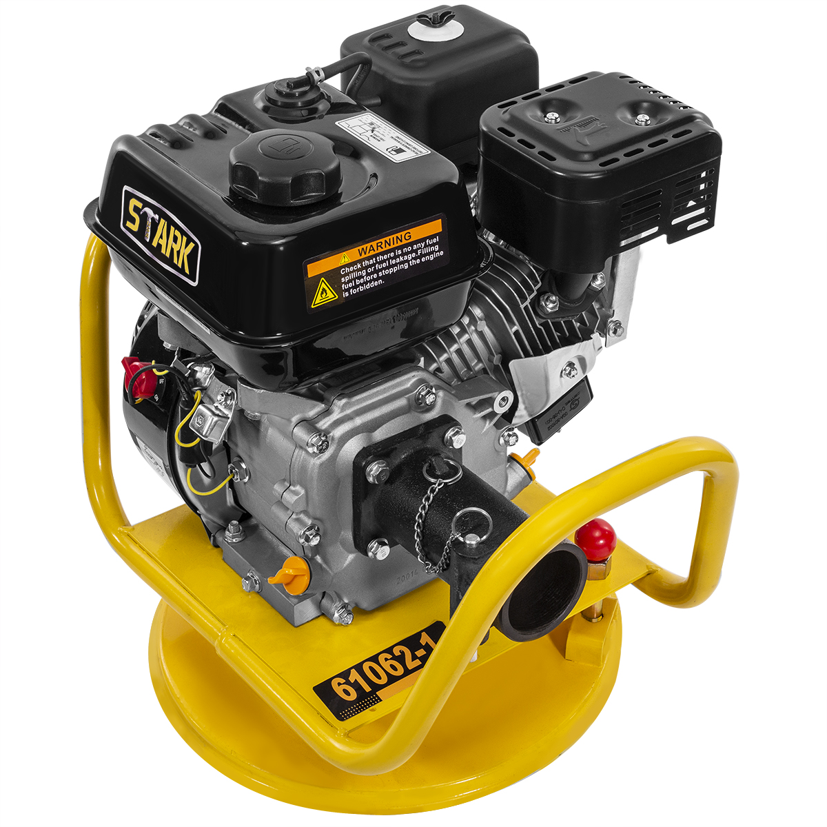 6.5HP Gas Power Concrete Vibrator 1.5 Inch x 18' Foot Flexible Vibrate