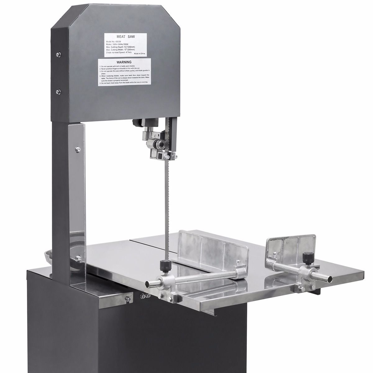 Professional Meat Cutting Band Saw with Builtin Grinder 3/4 hp motor