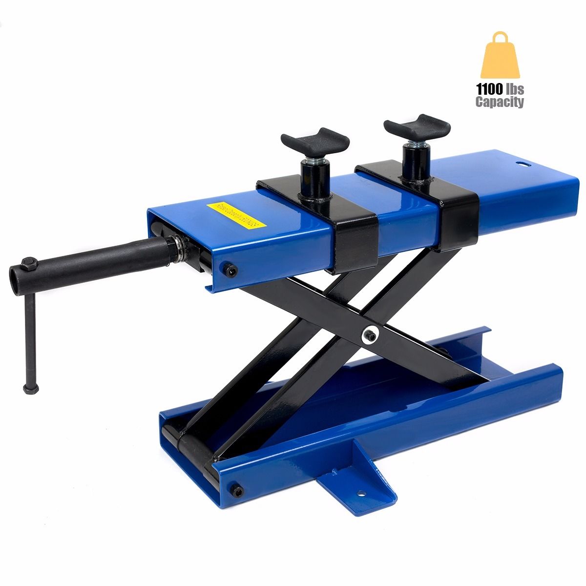 1100LB Motorcycle X Dirt Bike ATV Scissor Jack Center Lift Crank Repair