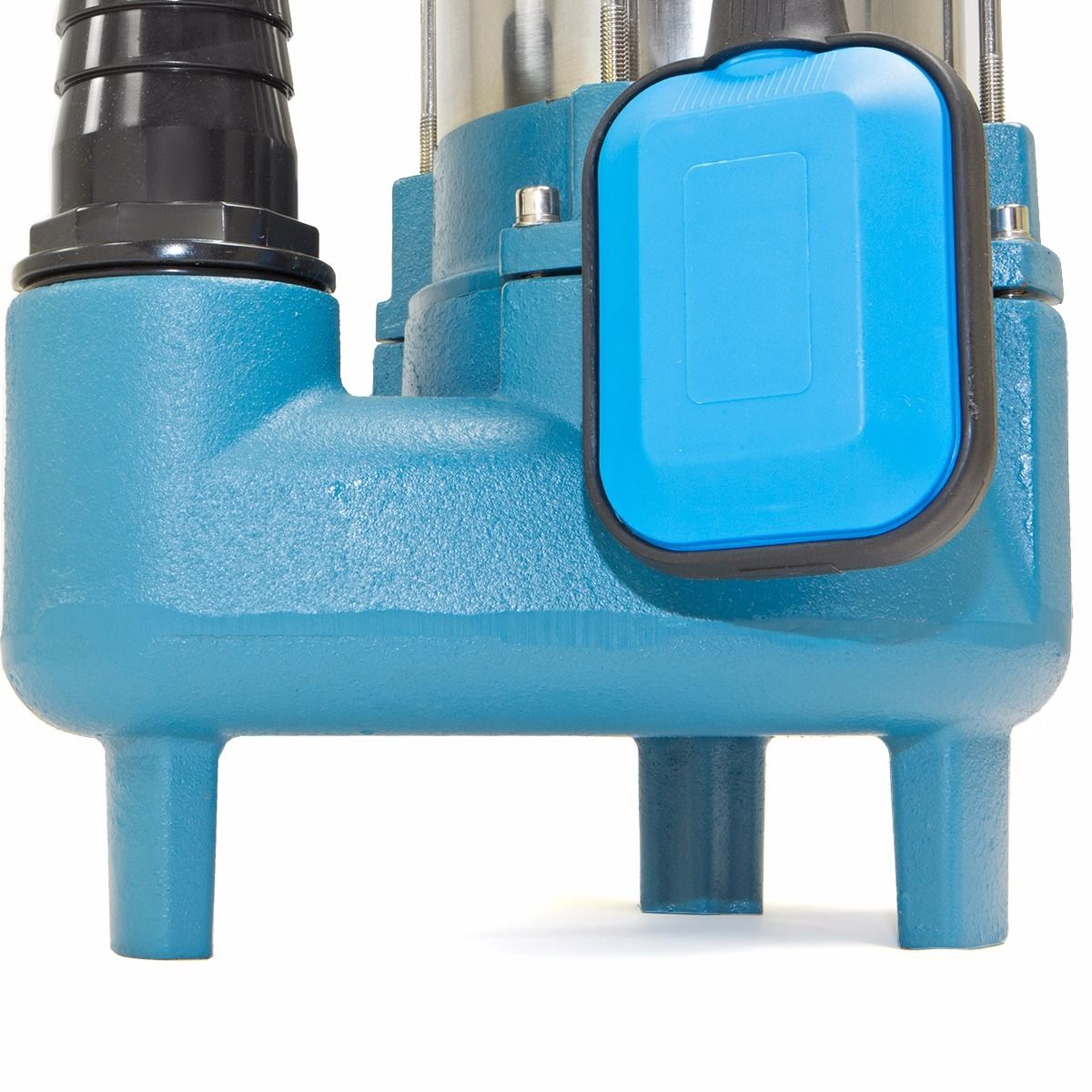 1.5HP Submersible Sewage Pump Sub Pump 7100 GPH Cast Iron Impeller with