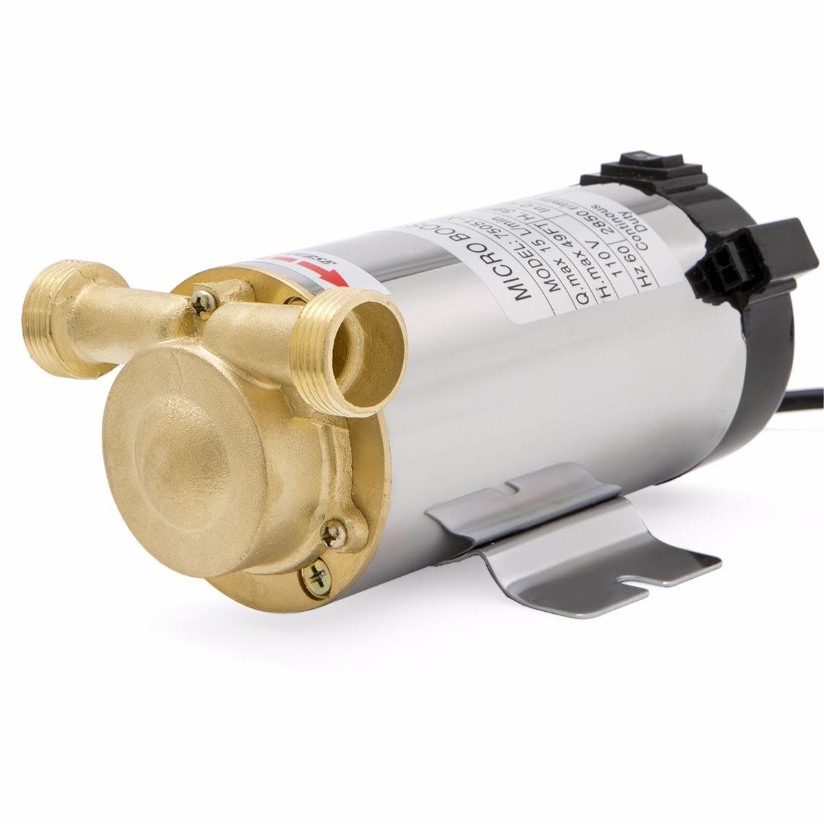 100 watt Self Priming sink facucet Shower Pressure Water Booster Stainless Pump eBay